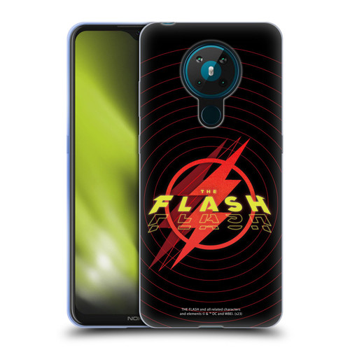 The Flash 2023 Graphics Logo Soft Gel Case for Nokia 5.3