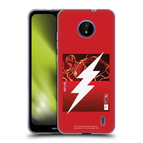 The Flash 2023 Graphics Barry Allen Logo Soft Gel Case for Nokia C10 / C20
