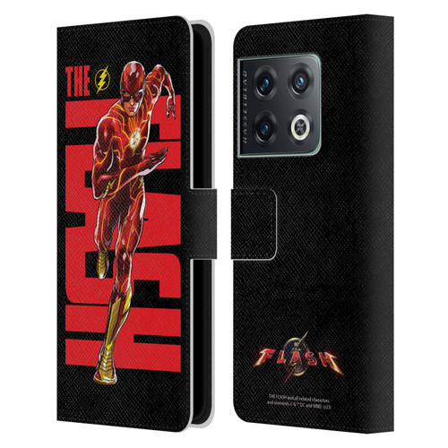 The Flash 2023 Graphics Barry Allen Leather Book Wallet Case Cover For OnePlus 10 Pro