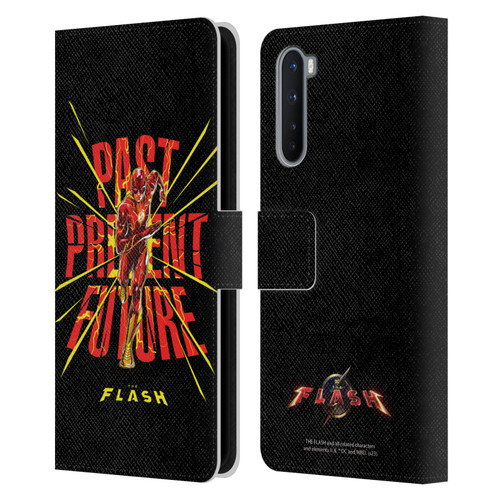 The Flash 2023 Graphics Speed Force Leather Book Wallet Case Cover For OnePlus Nord 5G