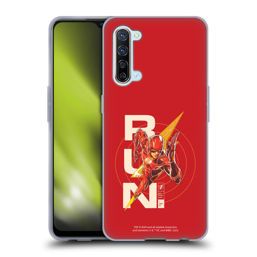 The Flash 2023 Graphics Barry Allen Run Soft Gel Case for OPPO Find X2 Lite 5G