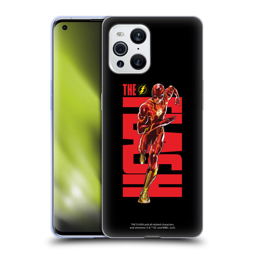 The Flash 2023 Graphics Barry Allen Soft Gel Case for OPPO Find X3 / Pro