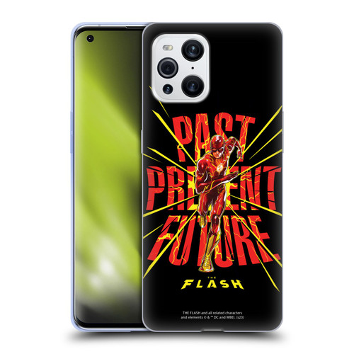 The Flash 2023 Graphics Speed Force Soft Gel Case for OPPO Find X3 / Pro