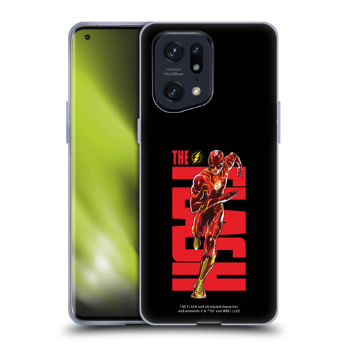 The Flash 2023 Graphics Barry Allen Soft Gel Case for OPPO Find X5 Pro