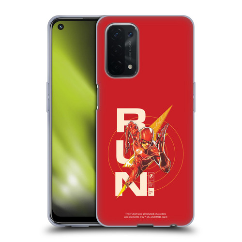 The Flash 2023 Graphics Barry Allen Run Soft Gel Case for OPPO A54 5G