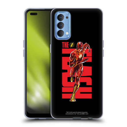 The Flash 2023 Graphics Barry Allen Soft Gel Case for OPPO Reno 4 5G