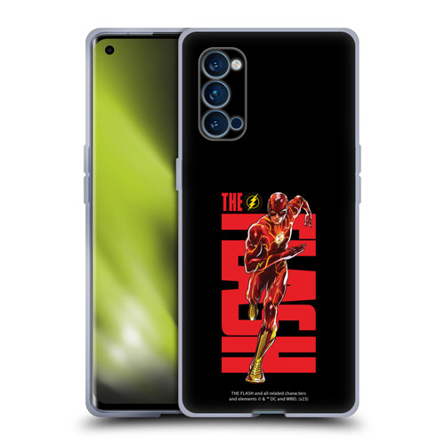 The Flash 2023 Graphics Barry Allen Soft Gel Case for OPPO Reno 4 Pro 5G