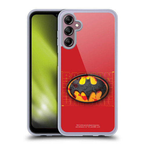 The Flash 2023 Graphics Batman Logo Soft Gel Case for Samsung Galaxy A14 5G