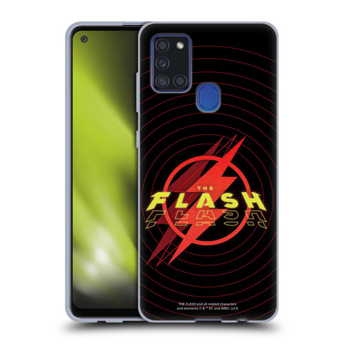 The Flash 2023 Graphics Logo Soft Gel Case for Samsung Galaxy A21s (2020)
