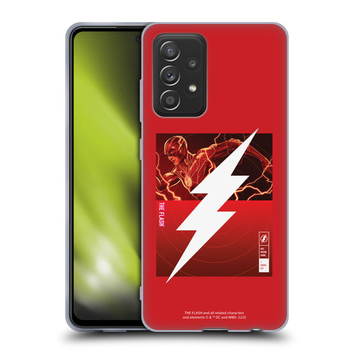 The Flash 2023 Graphics Barry Allen Logo Soft Gel Case for Samsung Galaxy A52 / A52s / 5G (2021)