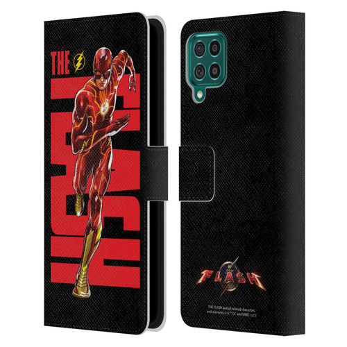 The Flash 2023 Graphics Barry Allen Leather Book Wallet Case Cover For Samsung Galaxy F62 (2021)