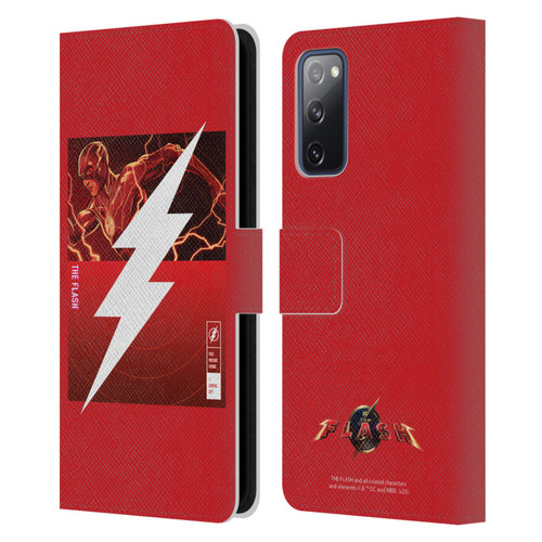 The Flash 2023 Graphics Barry Allen Logo Leather Book Wallet Case Cover For Samsung Galaxy S20 FE / 5G