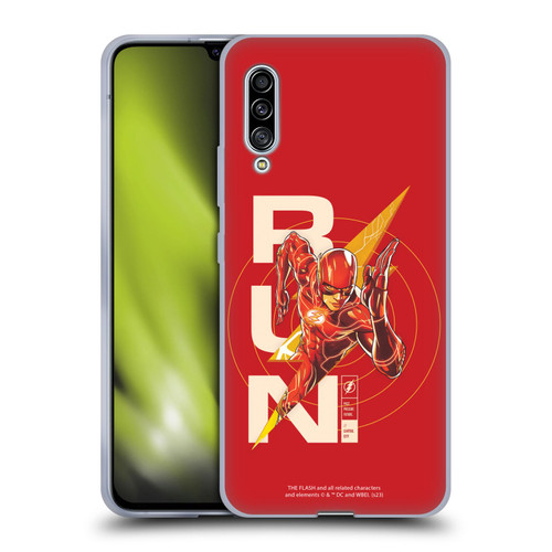 The Flash 2023 Graphics Barry Allen Run Soft Gel Case for Samsung Galaxy A90 5G (2019)