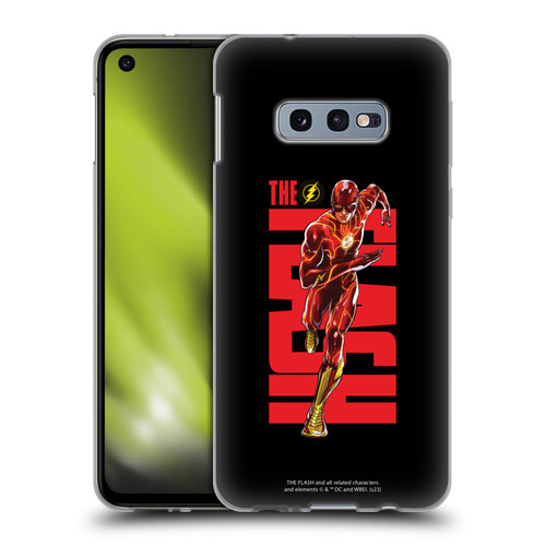 The Flash 2023 Graphics Barry Allen Soft Gel Case for Samsung Galaxy S10e