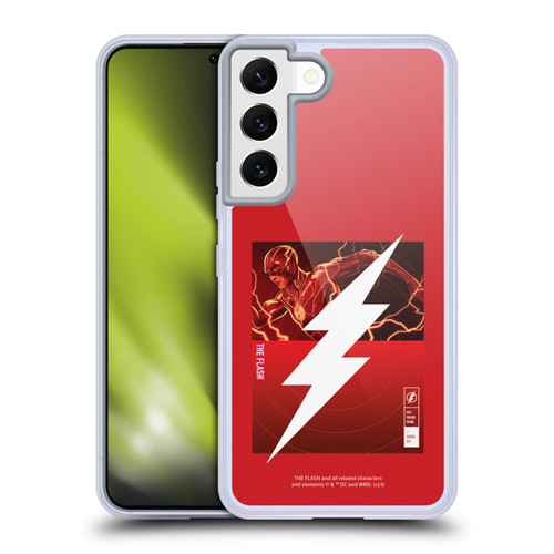 The Flash 2023 Graphics Barry Allen Logo Soft Gel Case for Samsung Galaxy S22 5G