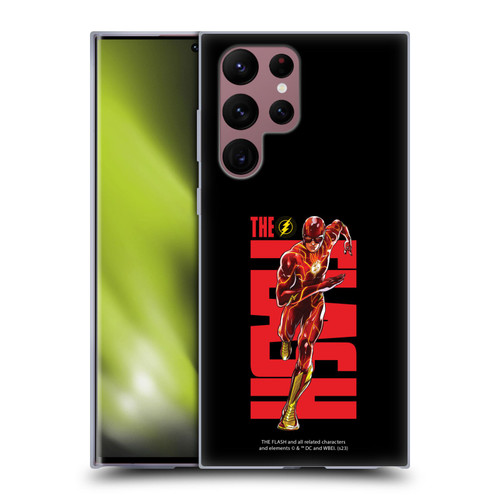 The Flash 2023 Graphics Barry Allen Soft Gel Case for Samsung Galaxy S22 Ultra 5G
