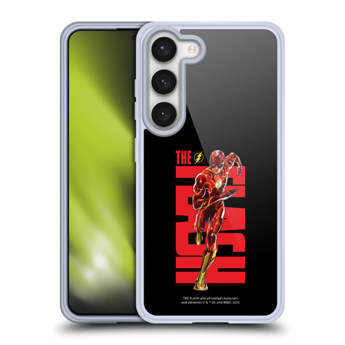 The Flash 2023 Graphics Barry Allen Soft Gel Case for Samsung Galaxy S23 5G