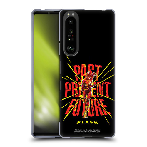 The Flash 2023 Graphics Speed Force Soft Gel Case for Sony Xperia 1 III