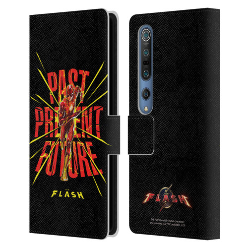 The Flash 2023 Graphics Speed Force Leather Book Wallet Case Cover For Xiaomi Mi 10 5G / Mi 10 Pro 5G