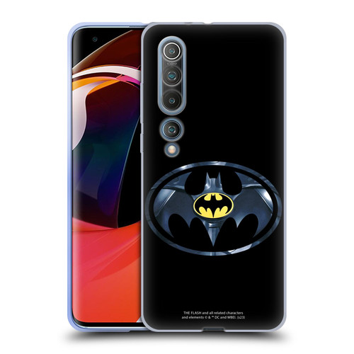 The Flash 2023 Graphics Black Batman Logo Soft Gel Case for Xiaomi Mi 10 5G / Mi 10 Pro 5G