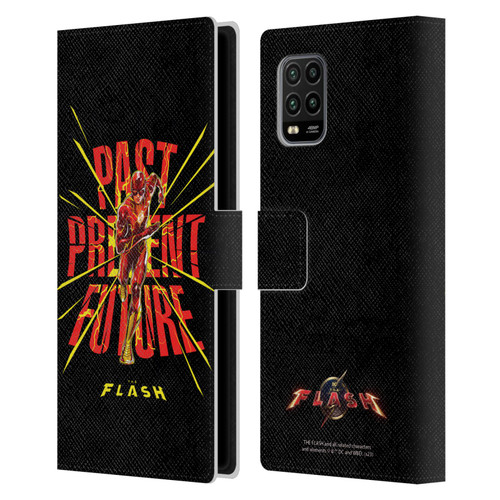 The Flash 2023 Graphics Speed Force Leather Book Wallet Case Cover For Xiaomi Mi 10 Lite 5G