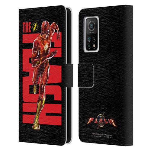 The Flash 2023 Graphics Barry Allen Leather Book Wallet Case Cover For Xiaomi Mi 10T 5G