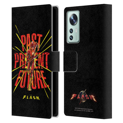 The Flash 2023 Graphics Speed Force Leather Book Wallet Case Cover For Xiaomi 12