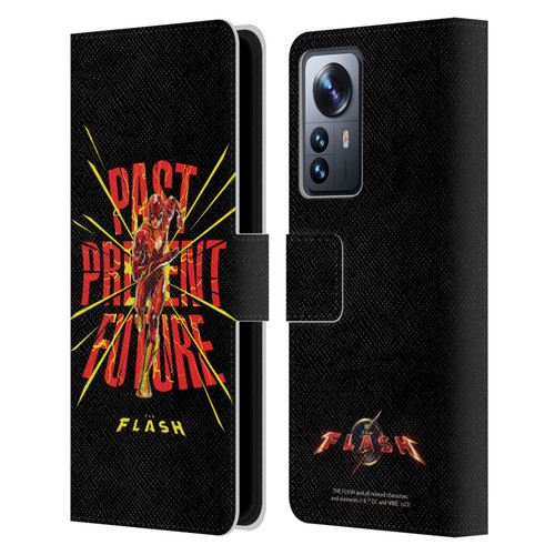 The Flash 2023 Graphics Speed Force Leather Book Wallet Case Cover For Xiaomi 12 Pro
