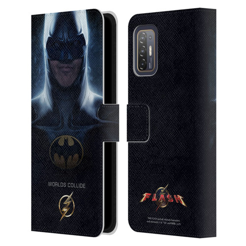 The Flash 2023 Poster Batman Leather Book Wallet Case Cover For HTC Desire 21 Pro 5G