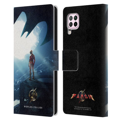 The Flash 2023 Poster Key Art Leather Book Wallet Case Cover For Huawei Nova 6 SE / P40 Lite