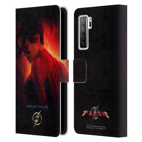 The Flash 2023 Poster Supergirl Leather Book Wallet Case Cover For Huawei Nova 7 SE/P40 Lite 5G