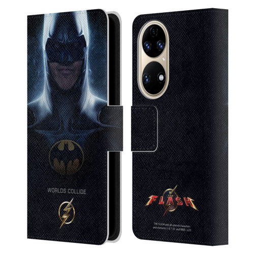 The Flash 2023 Poster Batman Leather Book Wallet Case Cover For Huawei P50
