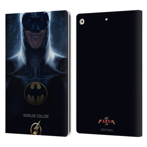 The Flash 2023 Poster Batman Leather Book Wallet Case Cover For Apple iPad 10.2 2019/2020/2021