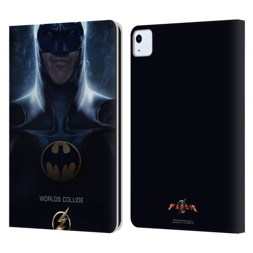 The Flash 2023 Poster Batman Leather Book Wallet Case Cover For Apple iPad Air 2020 / 2022