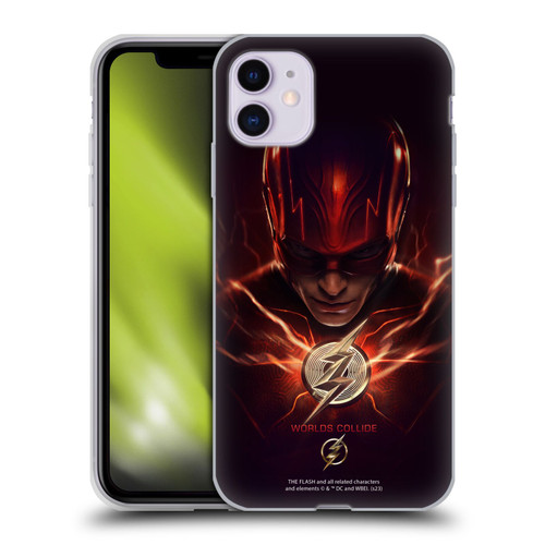 The Flash 2023 Poster Barry Allen Soft Gel Case for Apple iPhone 11