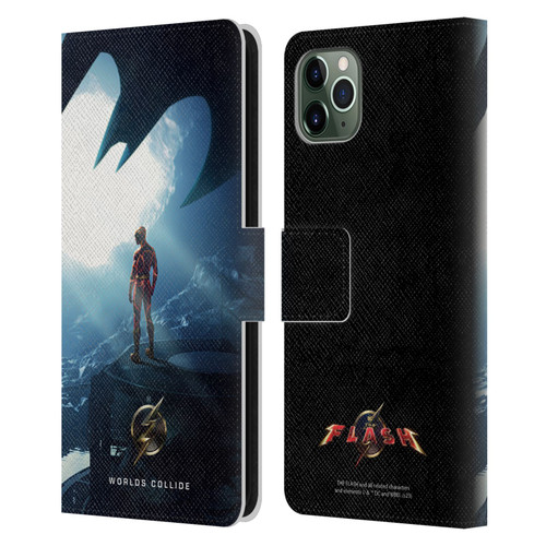 The Flash 2023 Poster Key Art Leather Book Wallet Case Cover For Apple iPhone 11 Pro Max