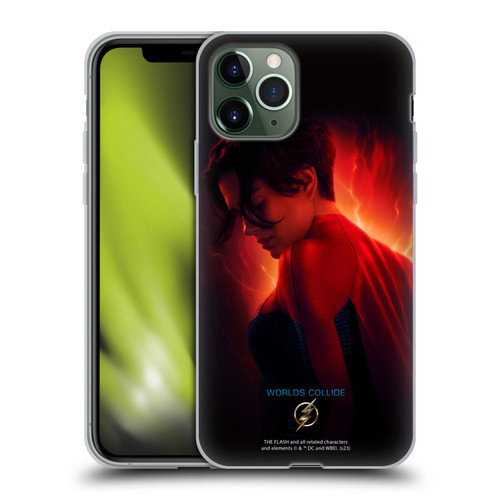 The Flash 2023 Poster Supergirl Soft Gel Case for Apple iPhone 11 Pro