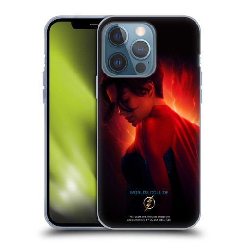 The Flash 2023 Poster Supergirl Soft Gel Case for Apple iPhone 13 Pro