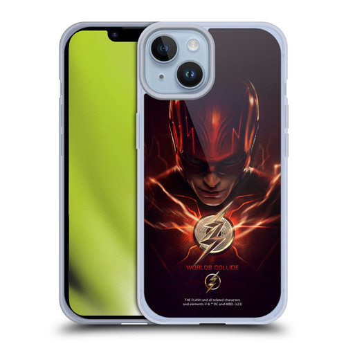 The Flash 2023 Poster Barry Allen Soft Gel Case for Apple iPhone 14