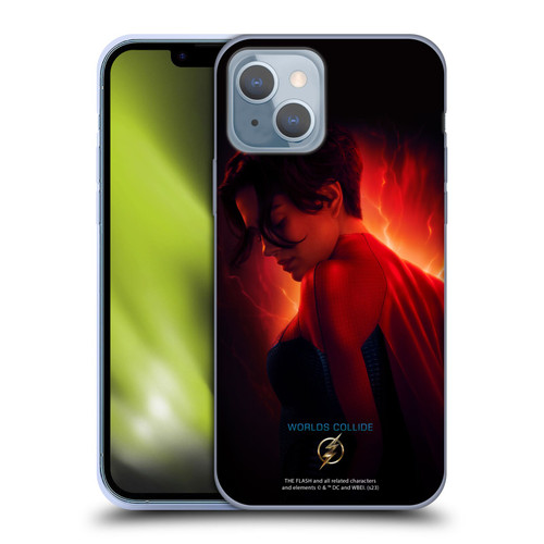 The Flash 2023 Poster Supergirl Soft Gel Case for Apple iPhone 14