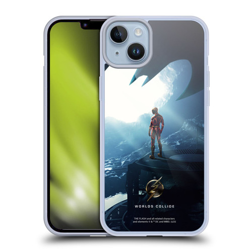 The Flash 2023 Poster Key Art Soft Gel Case for Apple iPhone 14 Plus & MagSafe