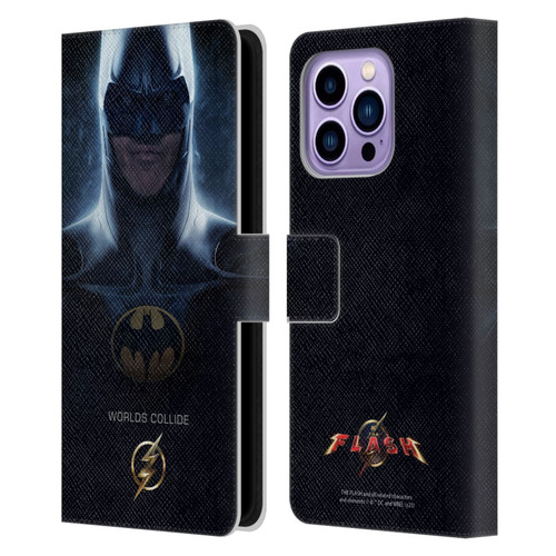 The Flash 2023 Poster Batman Leather Book Wallet Case Cover For Apple iPhone 14 Pro Max