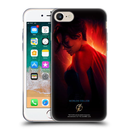 The Flash 2023 Poster Supergirl Soft Gel Case for Apple iPhone 7 / 8 / SE 2020 & 2022