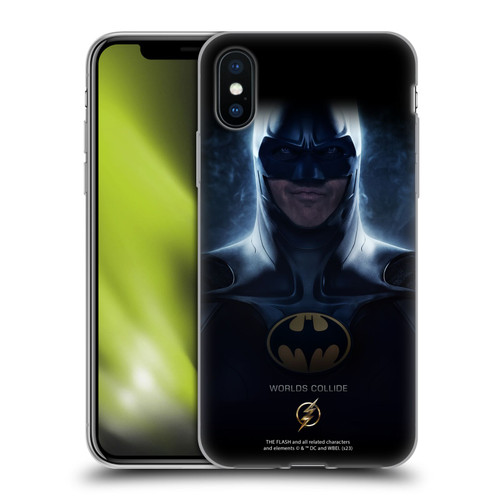 The Flash 2023 Poster Batman Soft Gel Case for Apple iPhone X / iPhone XS