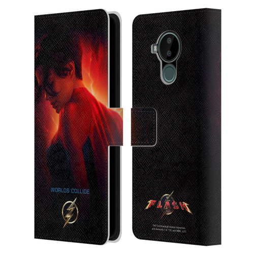 The Flash 2023 Poster Supergirl Leather Book Wallet Case Cover For Nokia C30