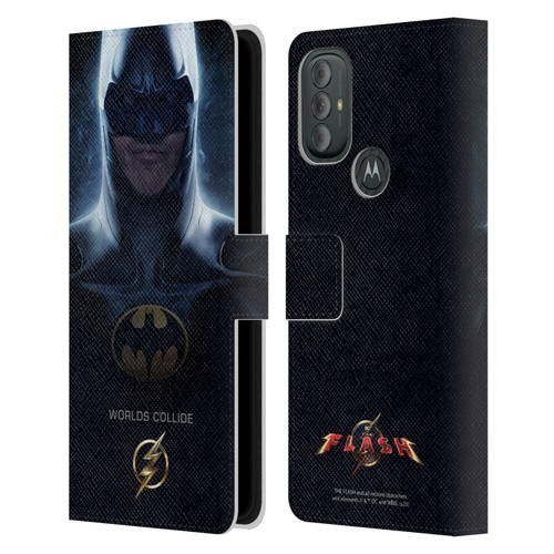 The Flash 2023 Poster Batman Leather Book Wallet Case Cover For Motorola Moto G10 / Moto G20 / Moto G30