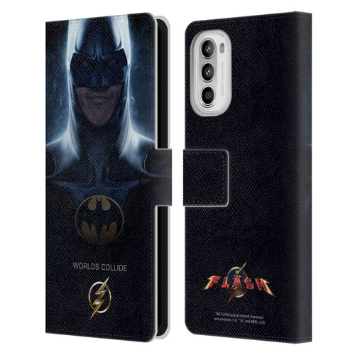 The Flash 2023 Poster Batman Leather Book Wallet Case Cover For Motorola Moto G52