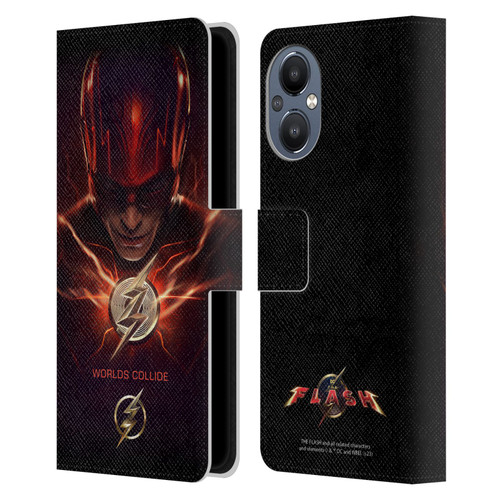 The Flash 2023 Poster Barry Allen Leather Book Wallet Case Cover For OnePlus Nord N20 5G