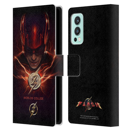 The Flash 2023 Poster Barry Allen Leather Book Wallet Case Cover For OnePlus Nord 2 5G