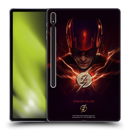 The Flash 2023 Poster Barry Allen Soft Gel Case for Samsung Galaxy Tab S8 Plus